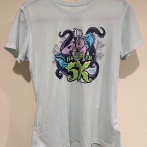 New2025 RunDisney Brooks Race Shirt Womens Small Ursula Halloween 5k Disneyland